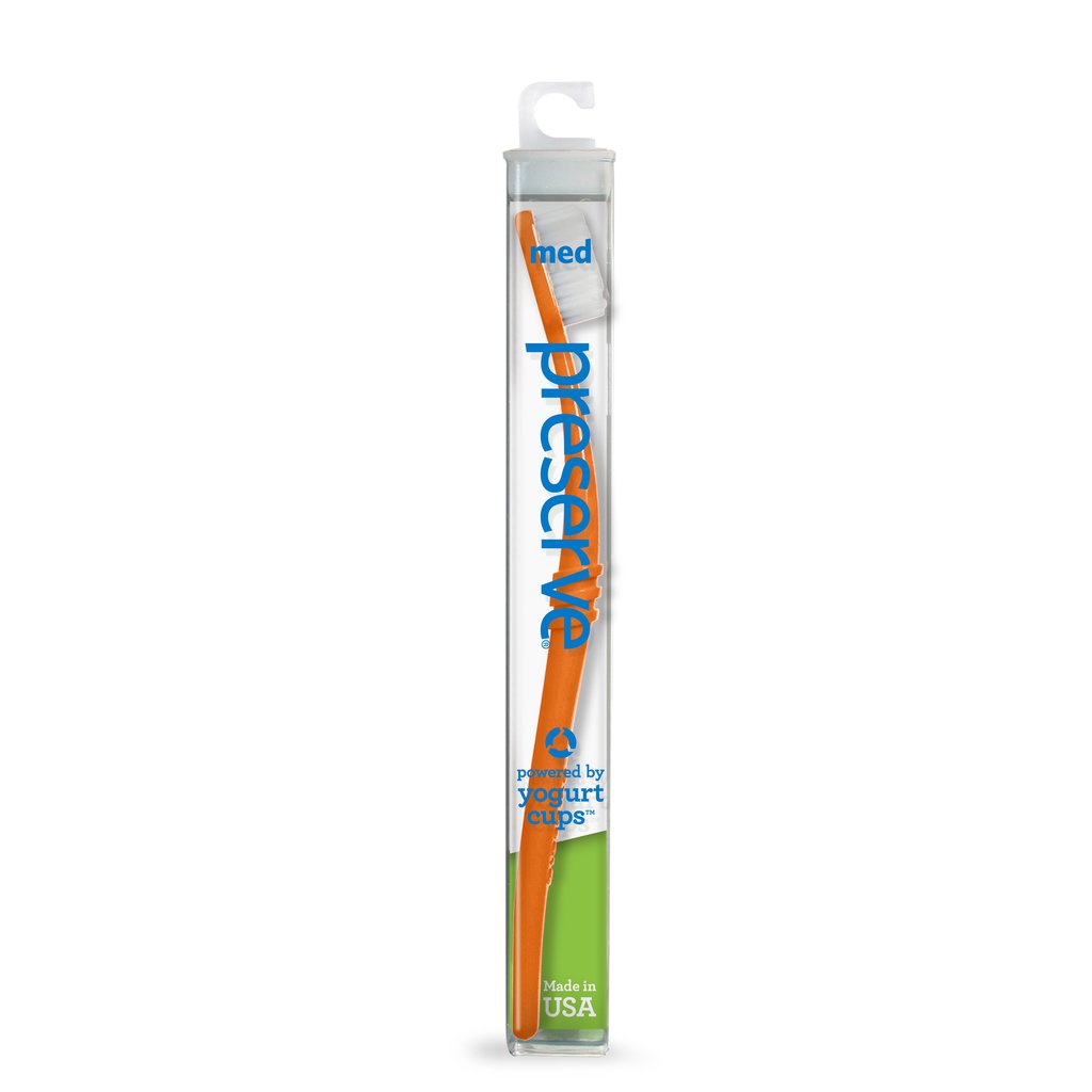 Preserve Toothbrush with Travel Case - Medium