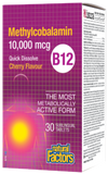 Natural Factors B12 Methylcobalamin 1000mcg - 60 Tablets