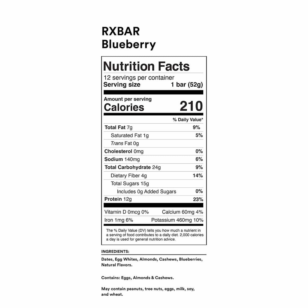 RXBAR Blueberry Protein Bar