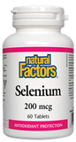 Natural Factors Selenium 200 mcg - 60 Tablets