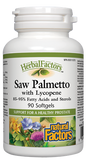 Natural Factors Saw Palmetto With Lycopene - 90 Softgels