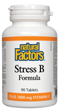 Natural Factors Stress B Formula - 90 Tablets