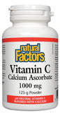 Natural Factors Vitamin C Calcium Ascorbate 1000mg - 125g powder