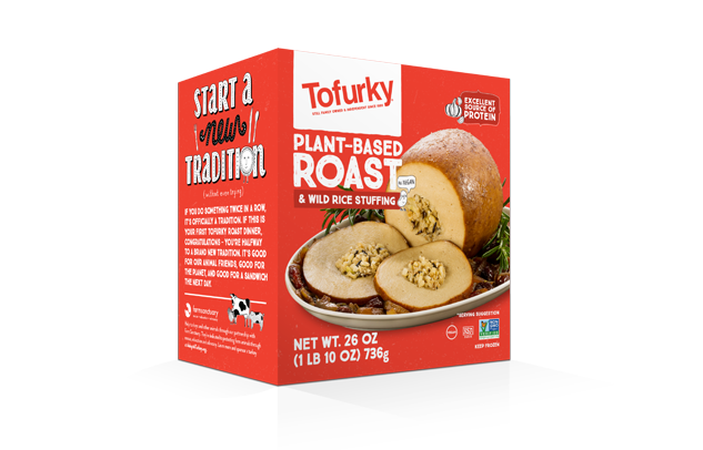 Tofurky Plant-Based Roast & Wild Rice Stuffing