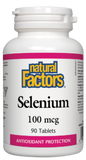 Natural Factors Selenium 100mcg 90 Tabs