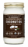 Dr. Bronner's Regenerative Organic Coconut Oil Whole Kernel - 414ml