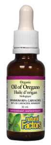 Natural Factors Oil of Oregano - 15ml