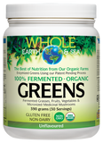 Whole Earth & Sea Fermented Greens Unflavoured - 390g