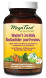 MegaFood Women's One Daily Multivitamin - 72 Tablets